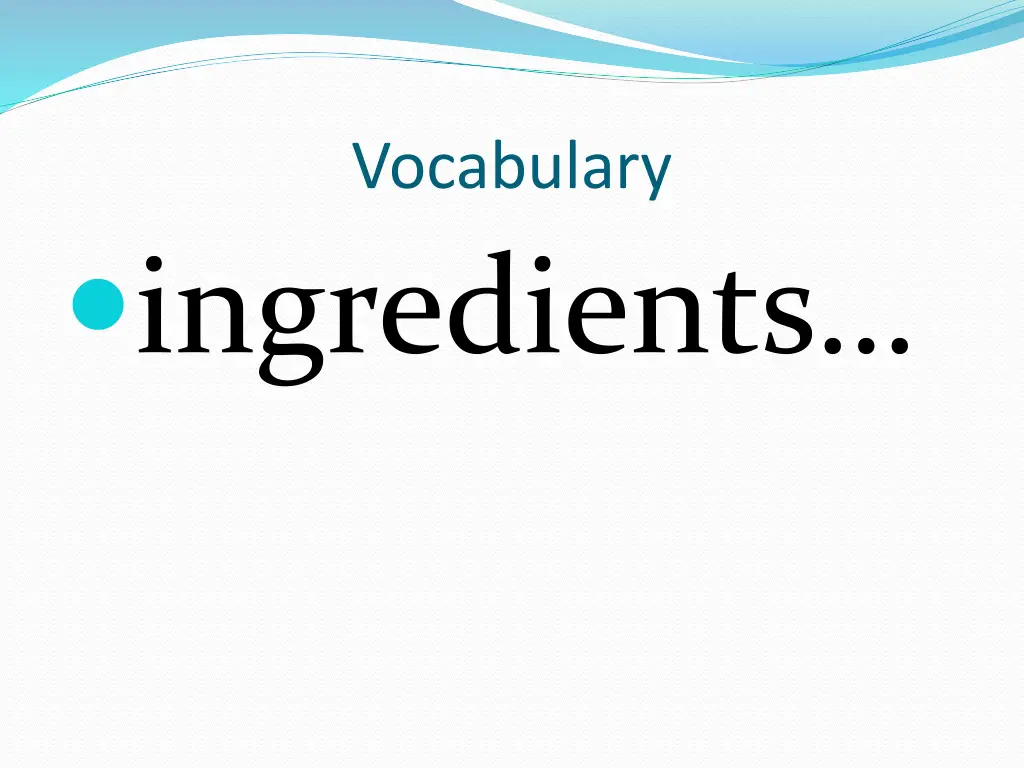 vocabulary 2