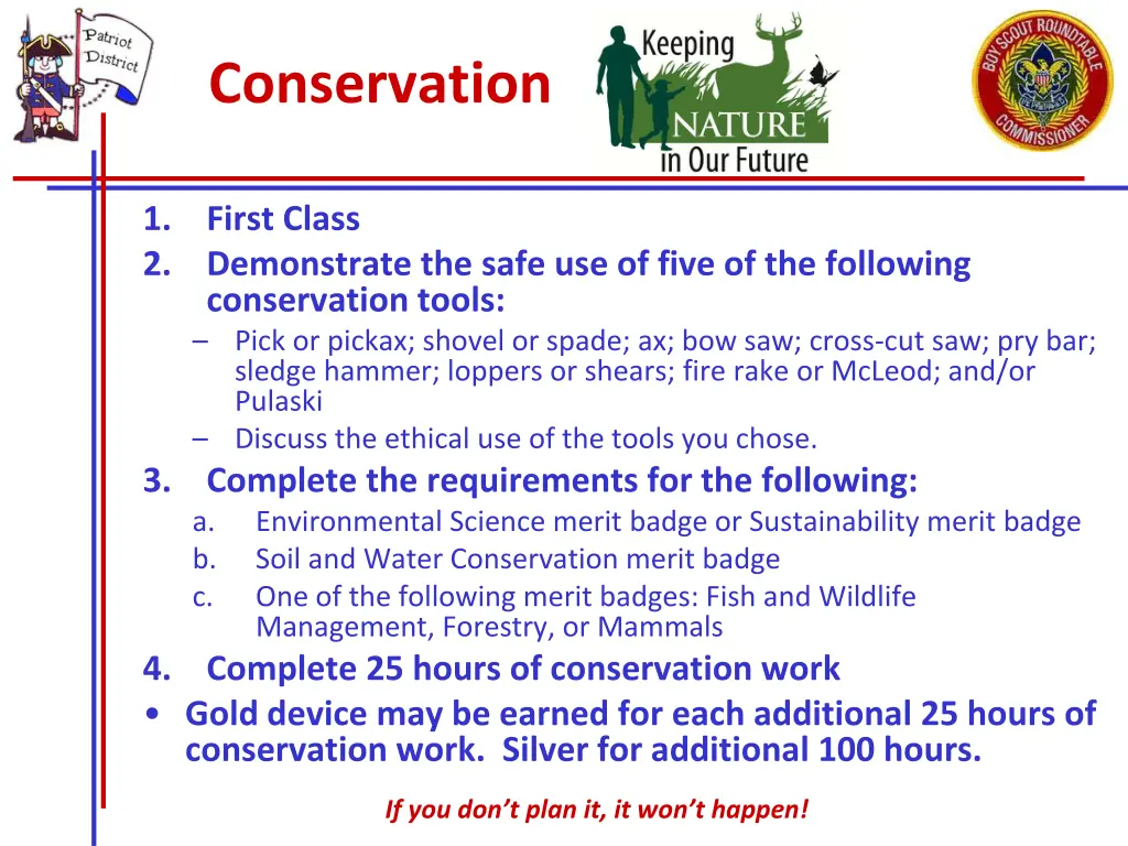 conservation