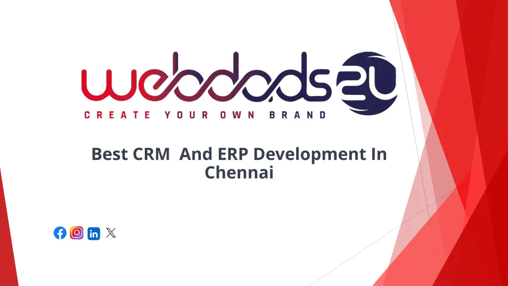 best crm and erp development in chennai