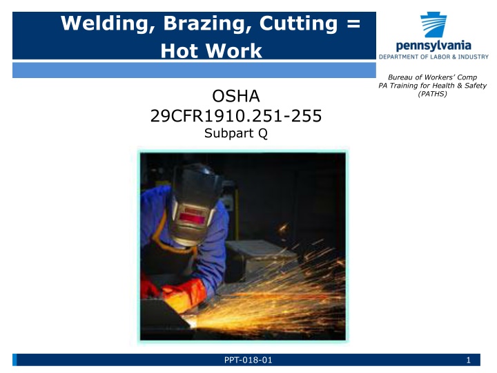 welding brazing cutting hot work