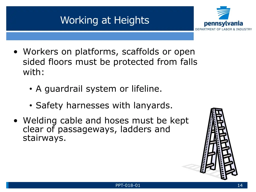 working at heights