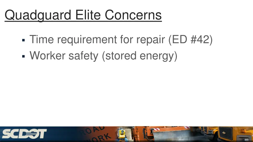 quadguard elite concerns