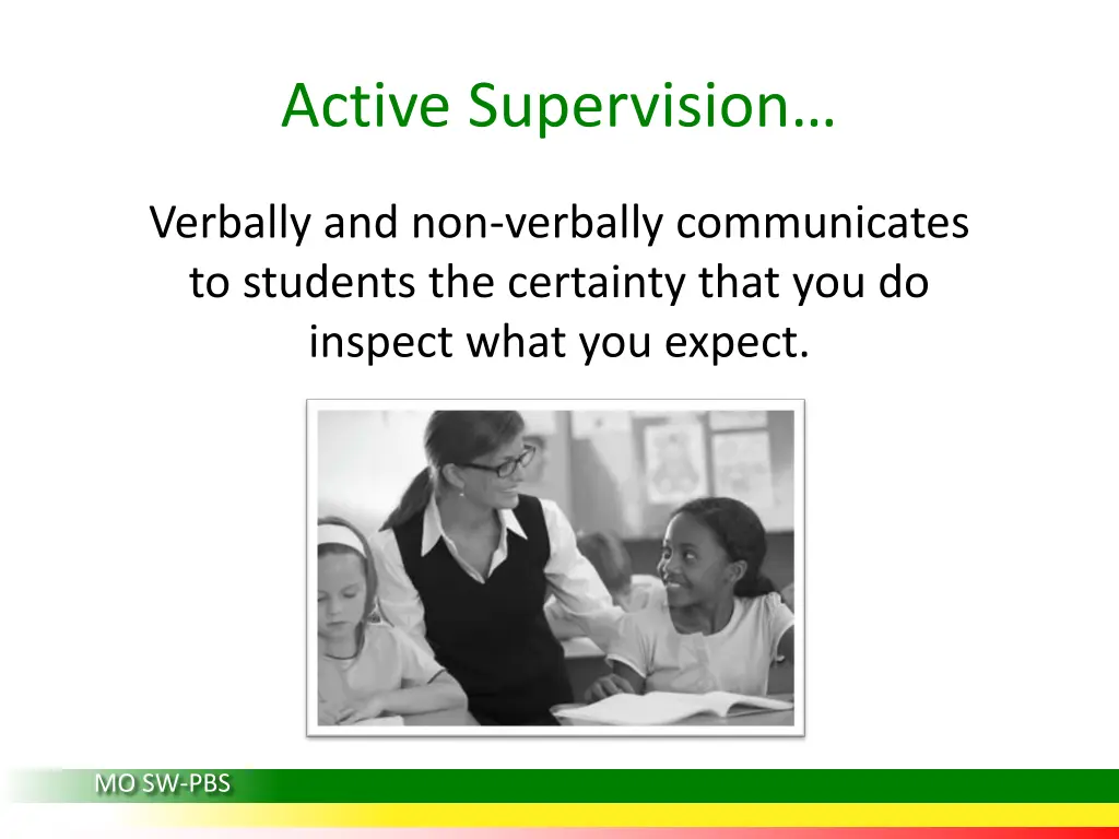 active supervision 1