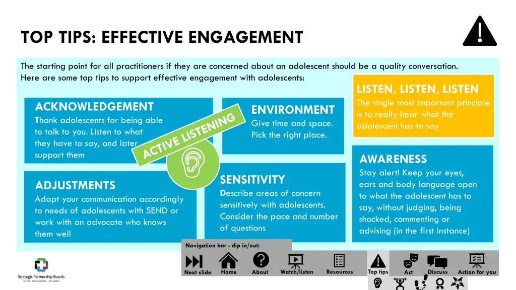 top tips effective engagement