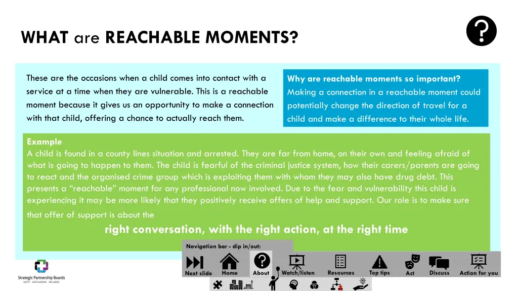 what are reachable moments