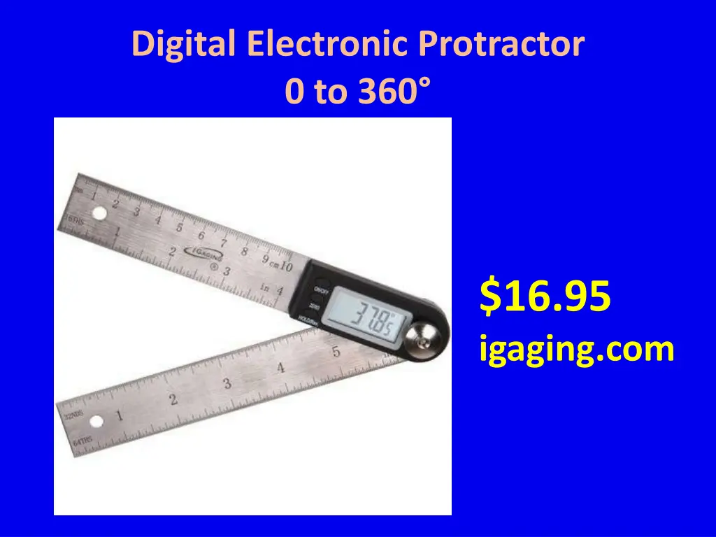 digital electronic protractor 0 to 360