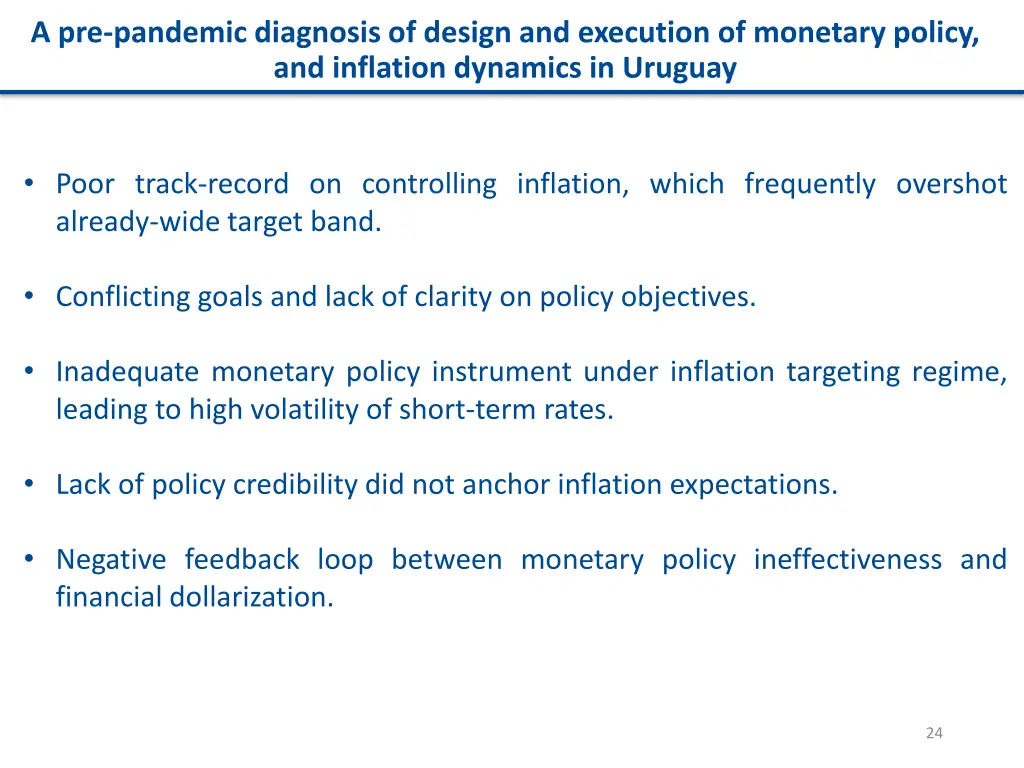 a pre pandemic diagnosis of design and execution