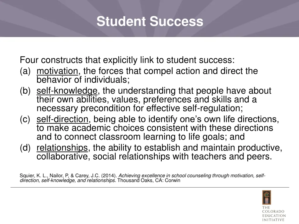 student success