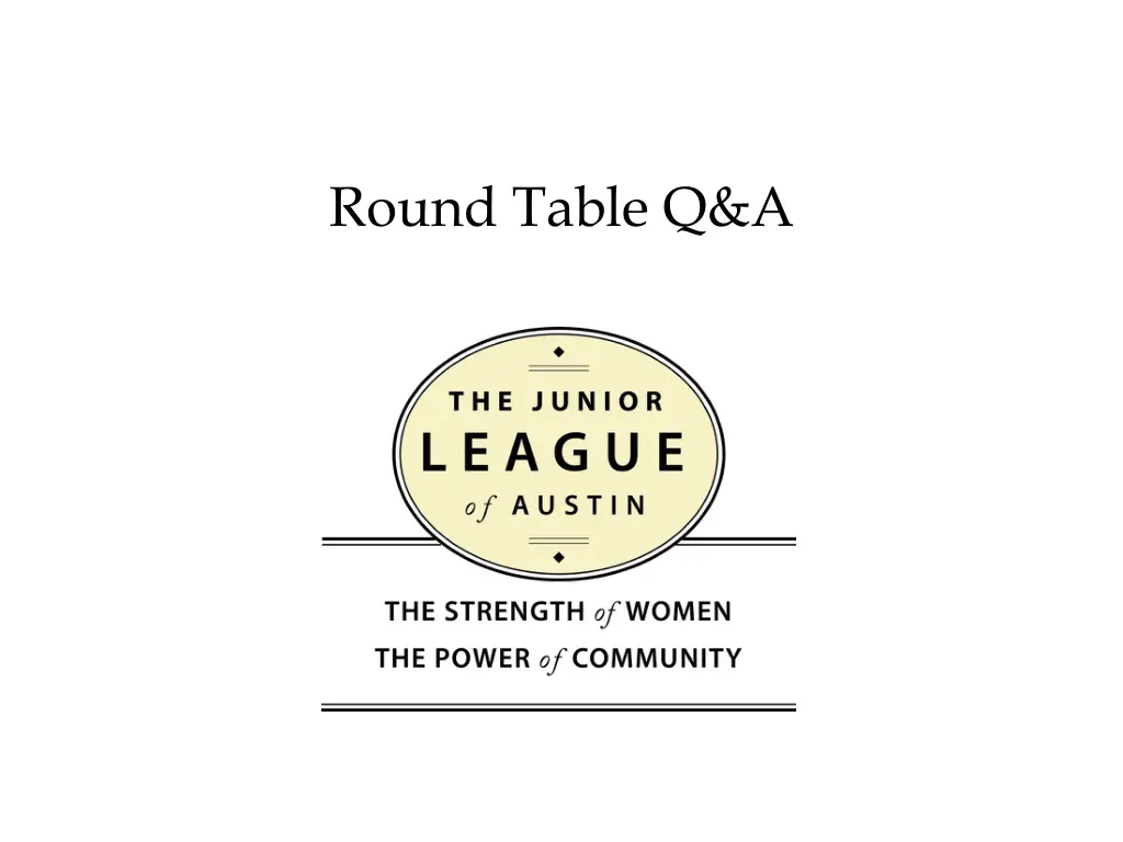 round table q a