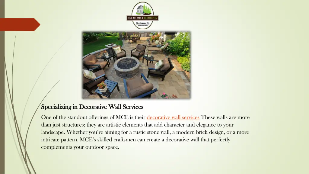 specializing in decorative wall services