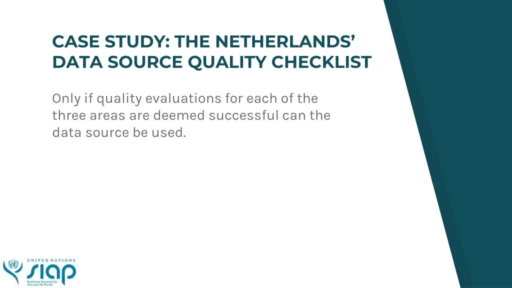 case study the netherlands data source quality 4