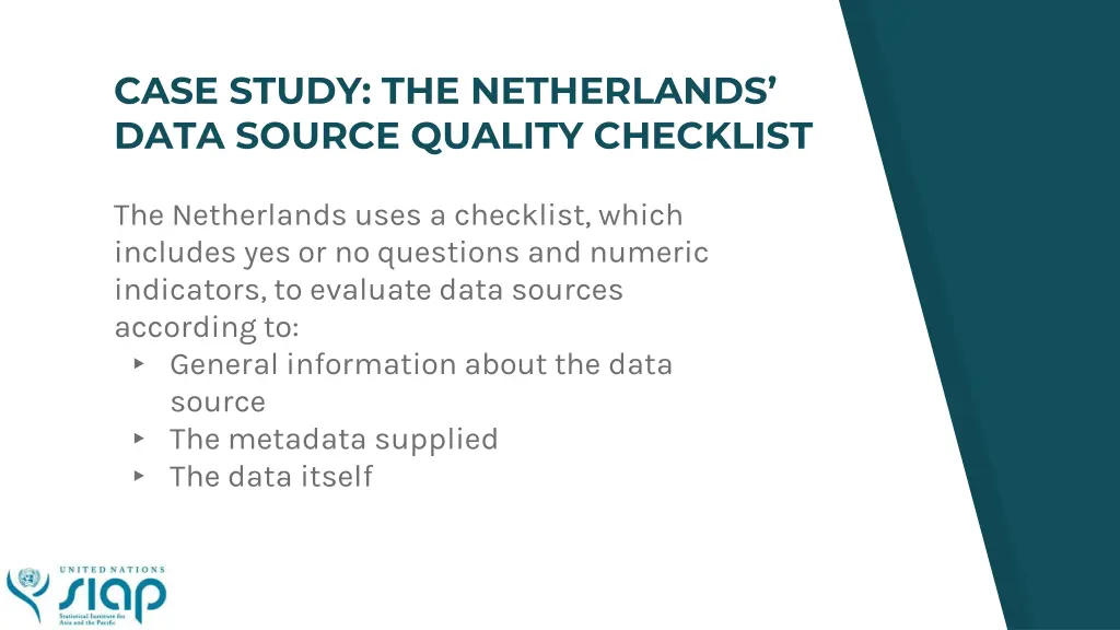 case study the netherlands data source quality