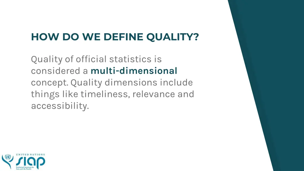 how do we define quality