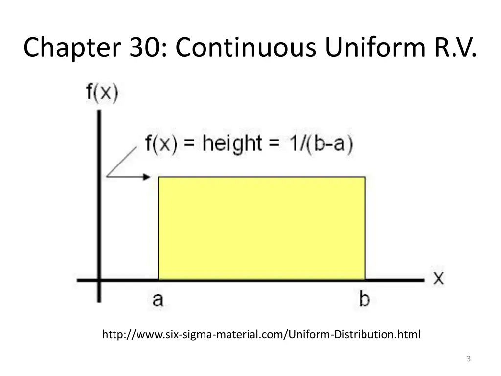 chapter 30 continuous uniform r v