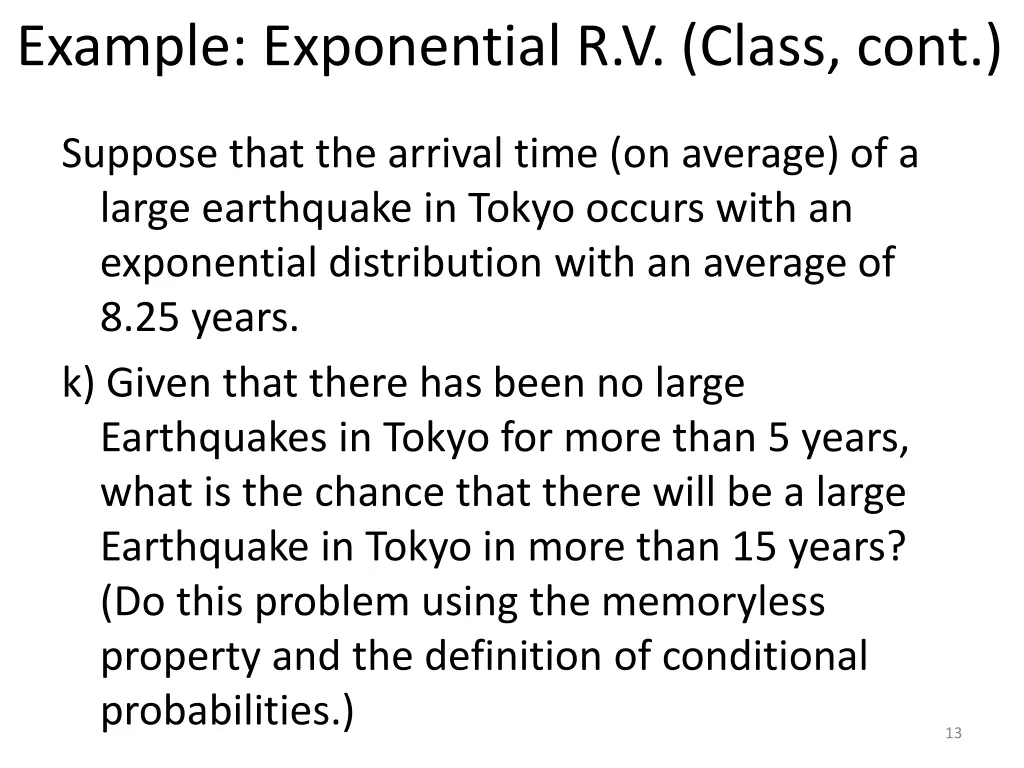 example exponential r v class cont 1