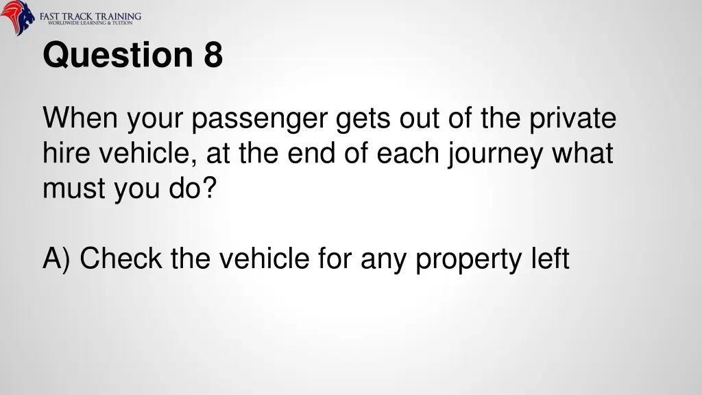 question 8 1