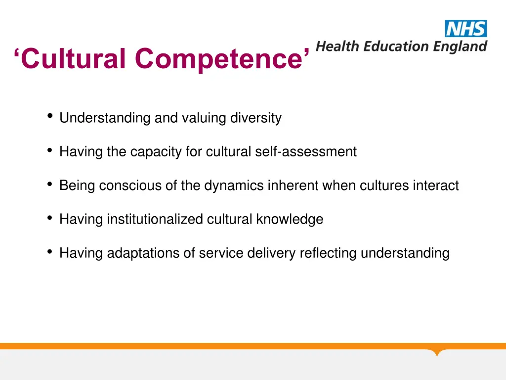 cultural competence