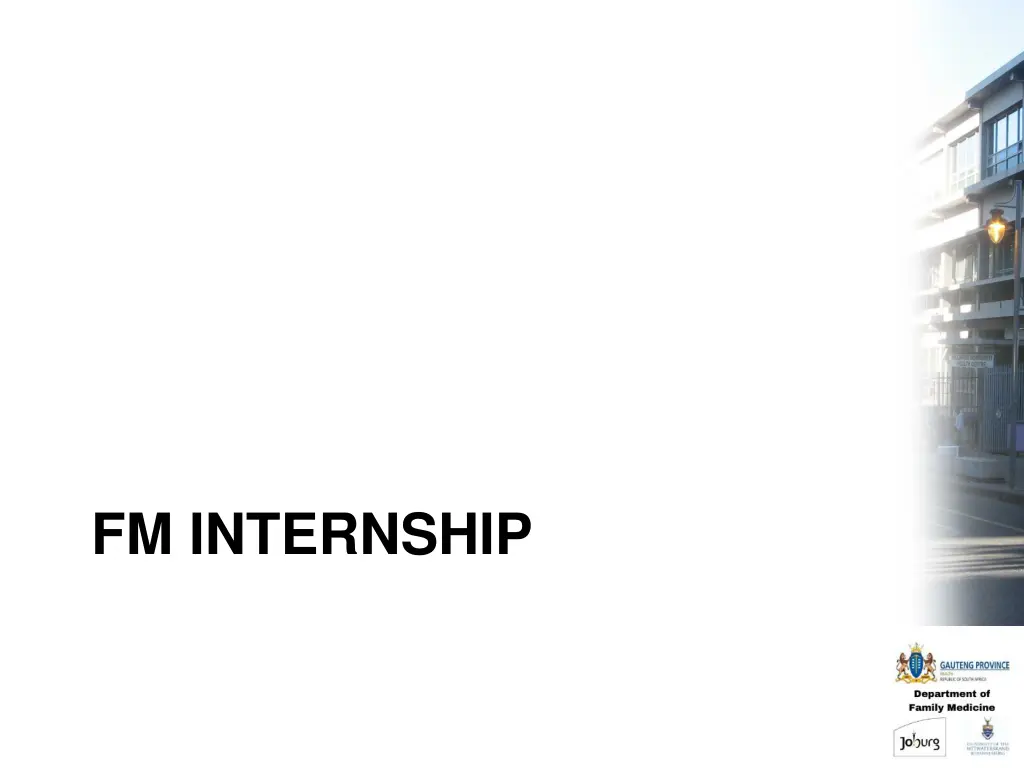 fm internship