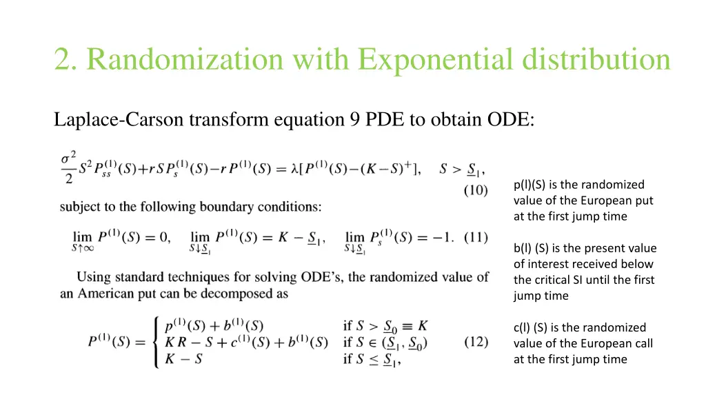 2 randomization with exponential distribution 2