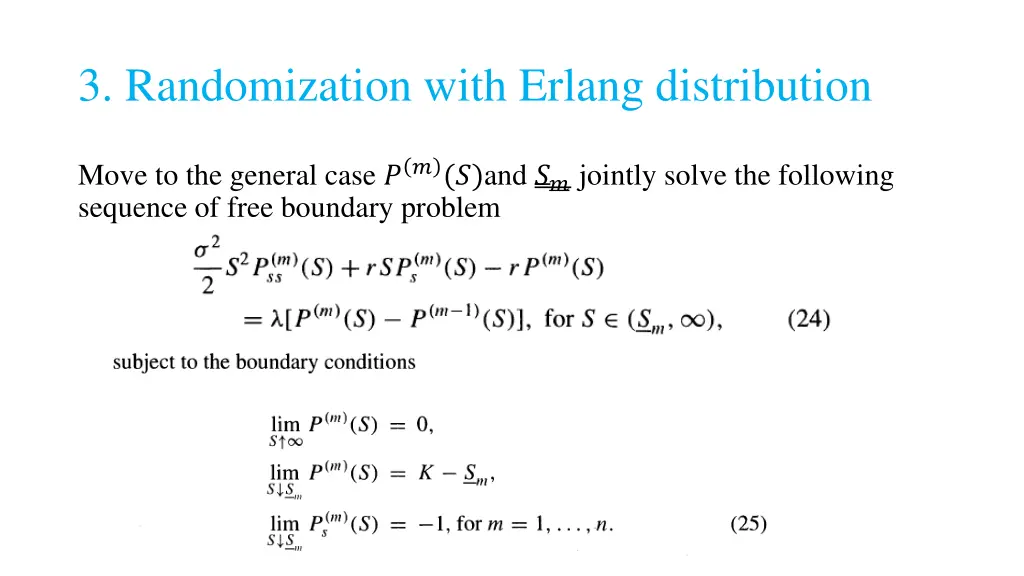 3 randomization with erlang distribution 5