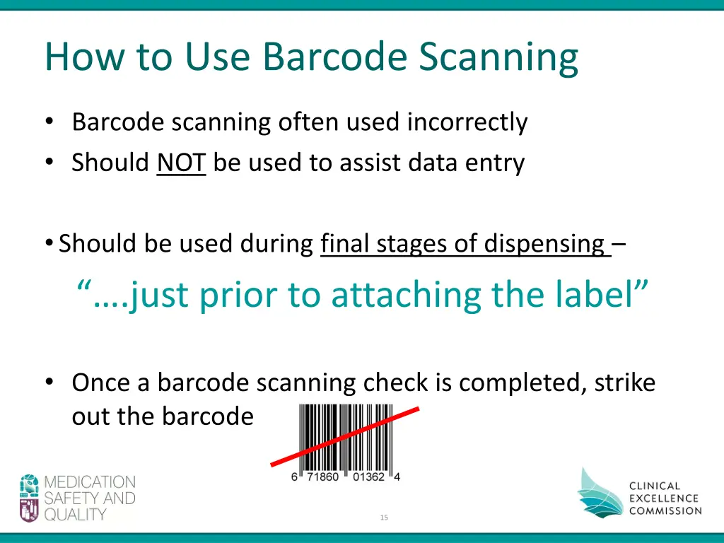 how to use barcode scanning