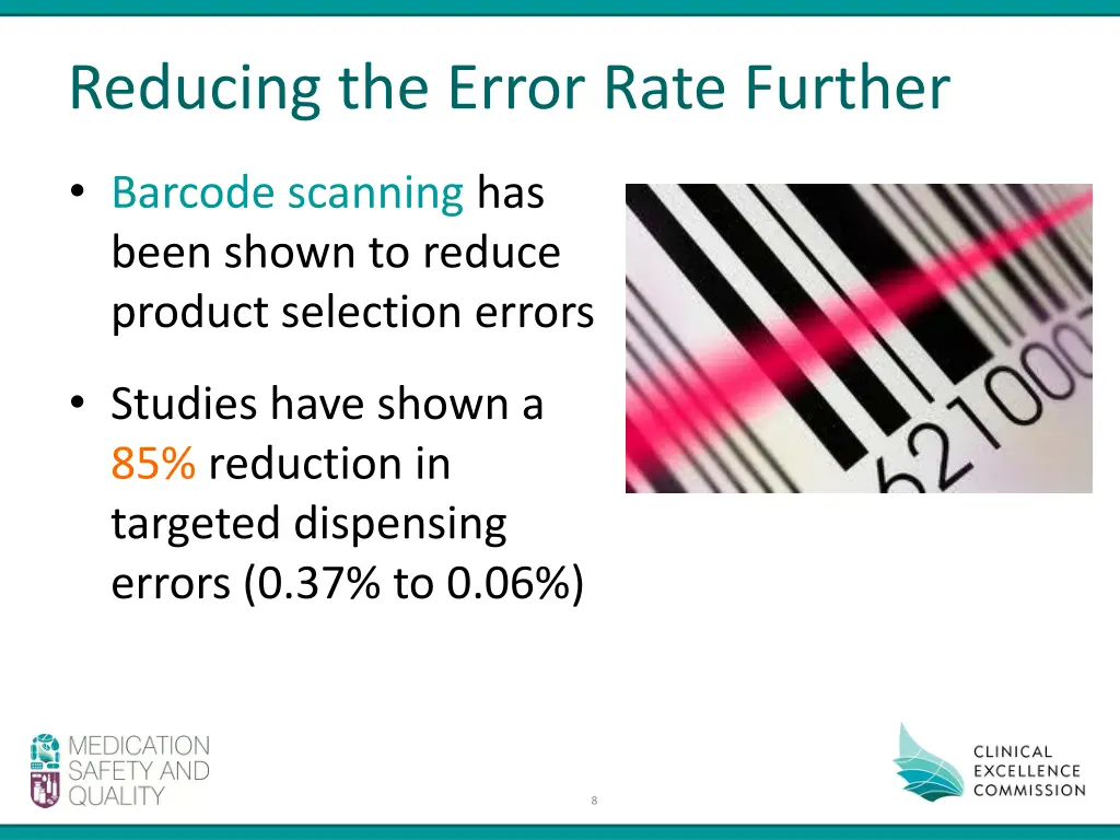 reducing the error rate further