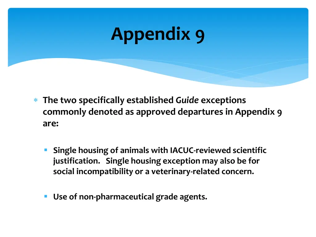 appendix 9 1