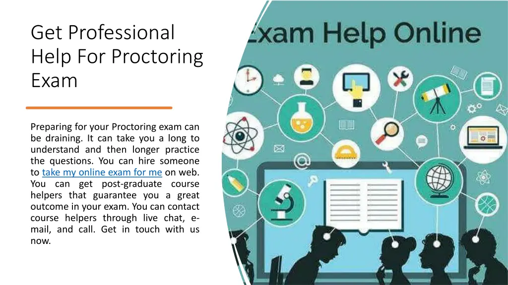 get professional help for proctoring exam