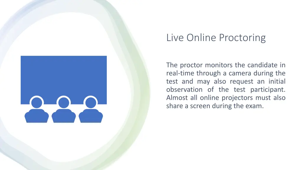 live online proctoring