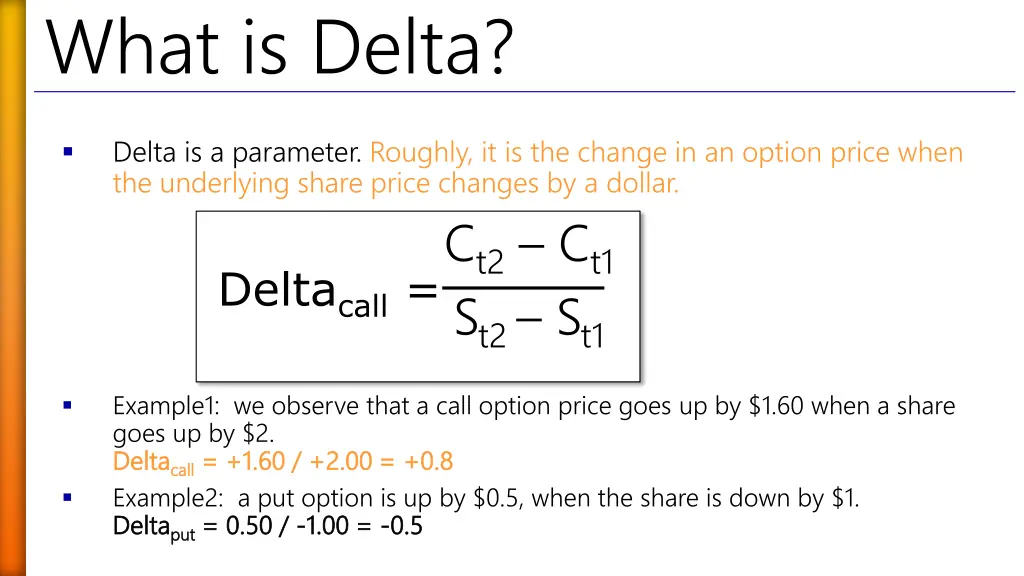 what is delta