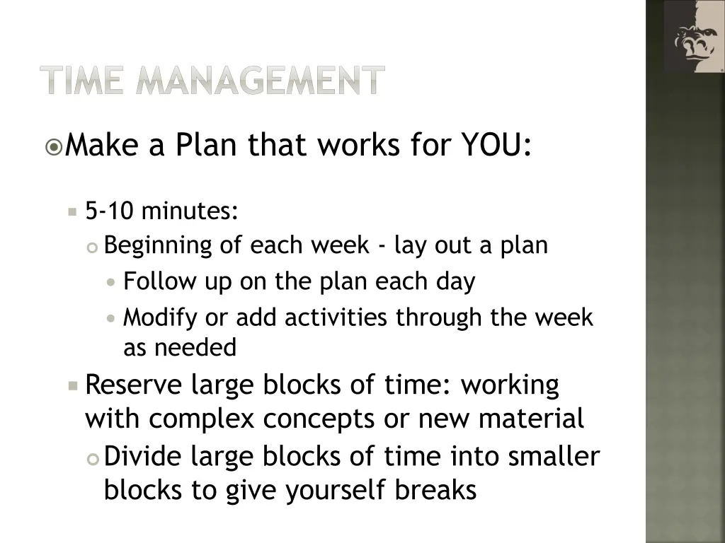 time management 11