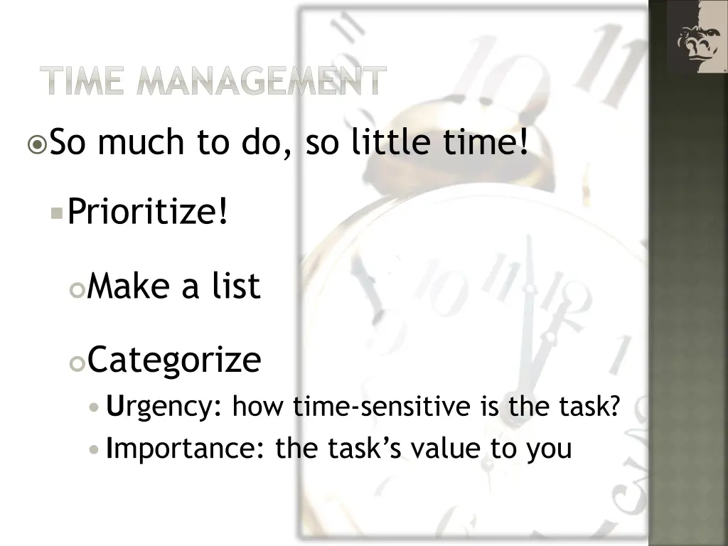 time management 2