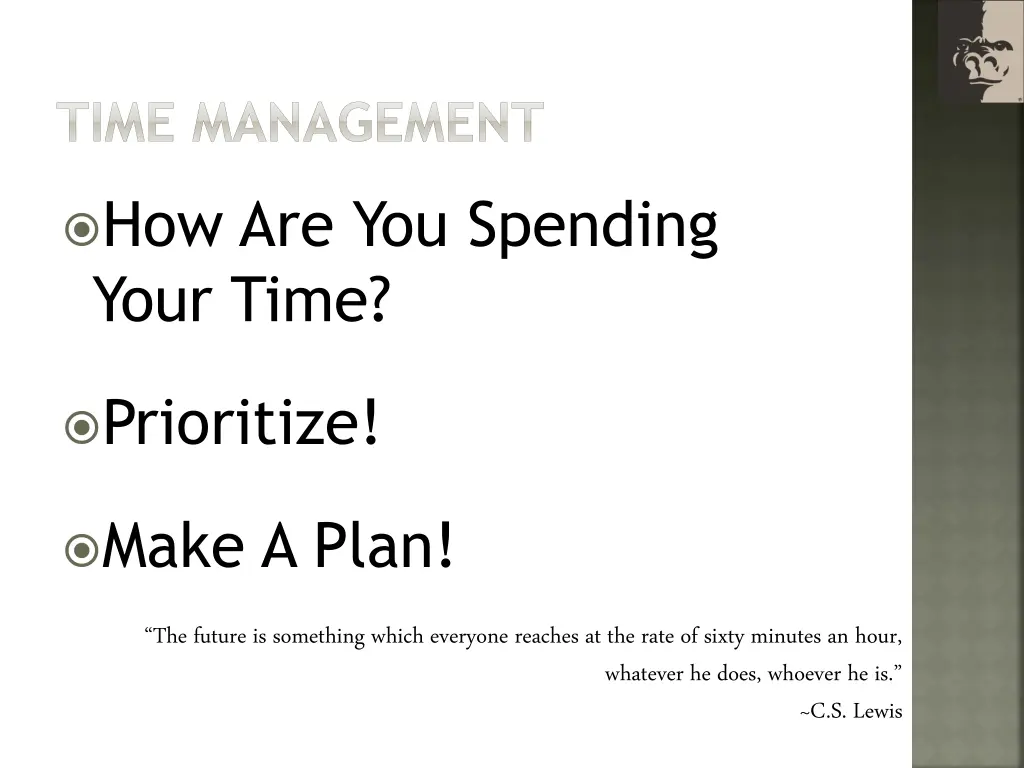 time management