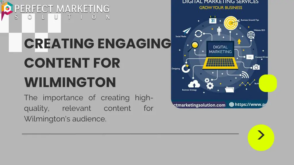 creating engaging content for wilmington