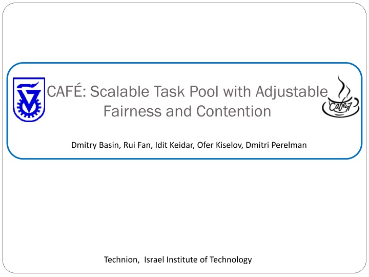 caf scalable task pool with adjustable fairness