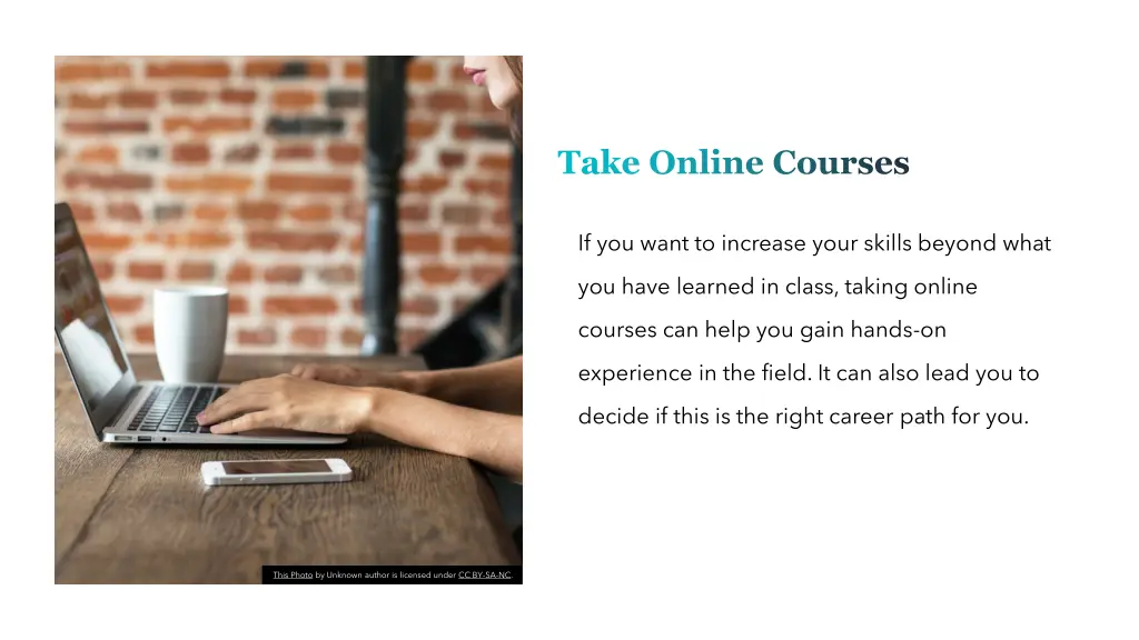 take online courses