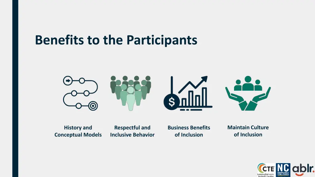 benefits to the participants