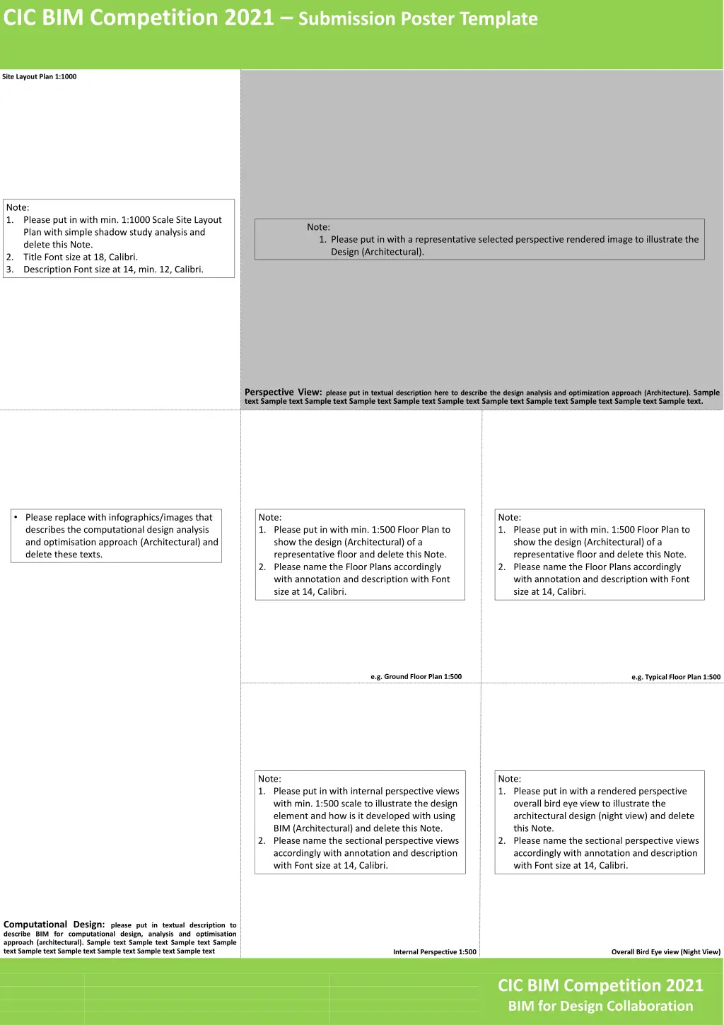 cic bim competition 2021 submission poster 1