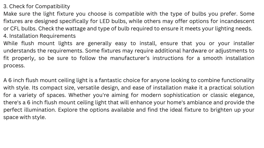 3 check for compatibility make sure the light