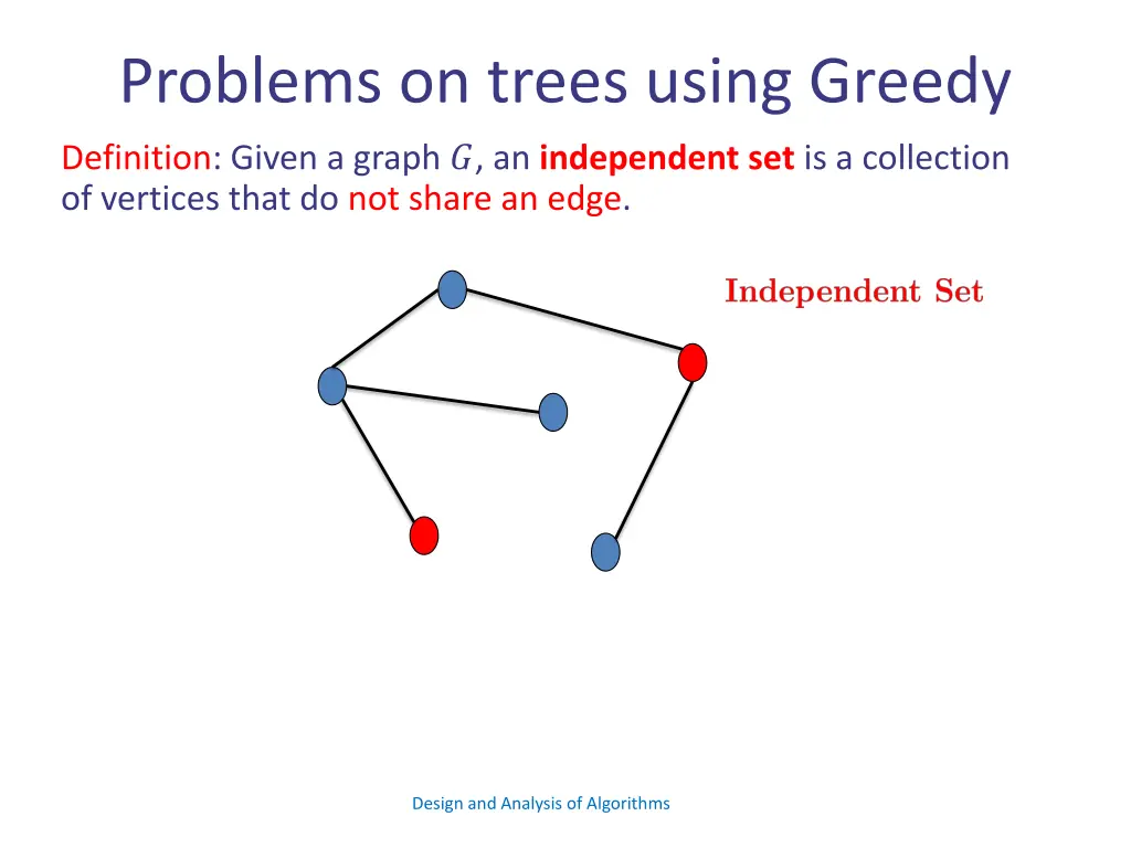 problems on trees using greedy 7