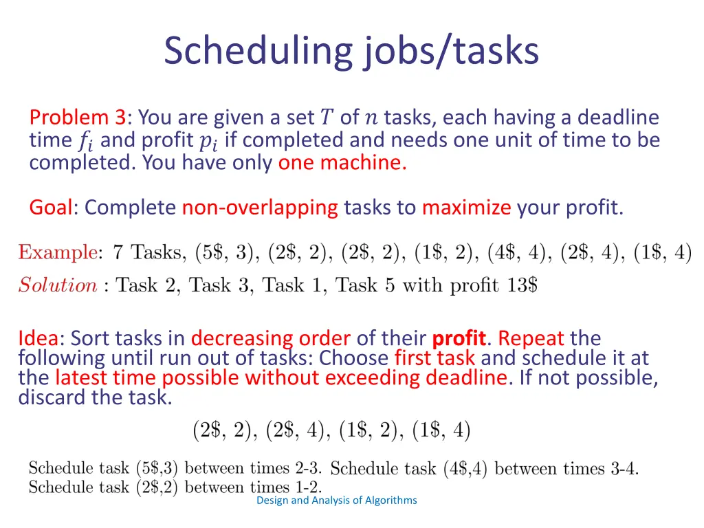 scheduling jobs tasks 14