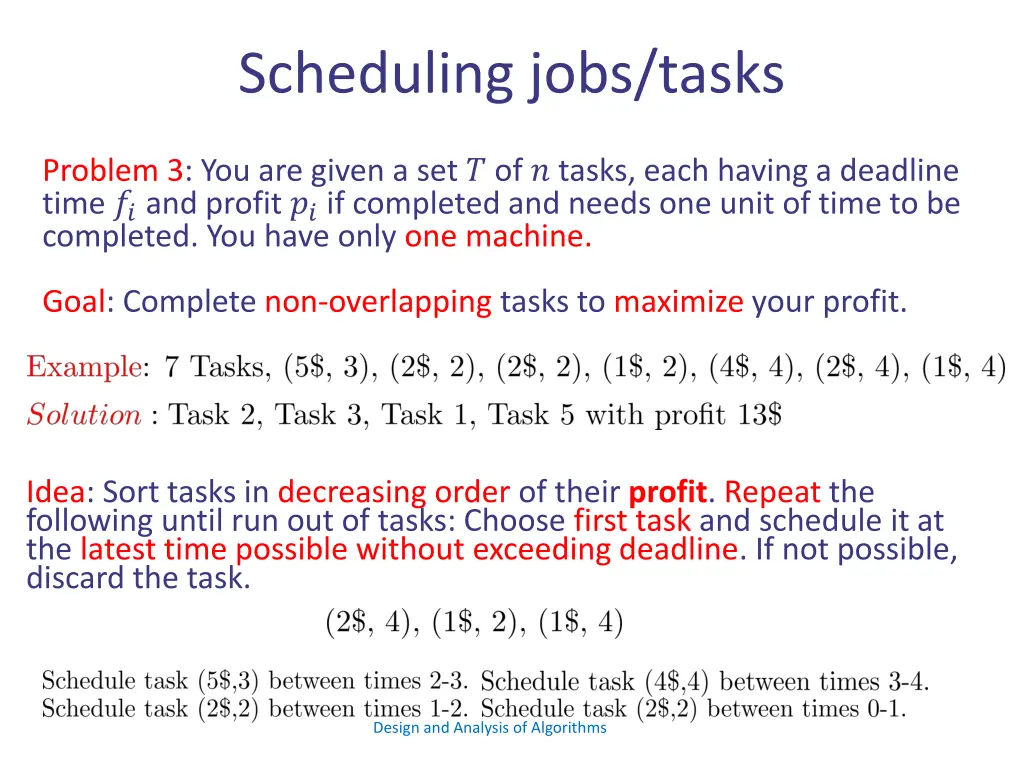 scheduling jobs tasks 15