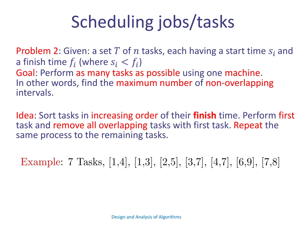 scheduling jobs tasks 3