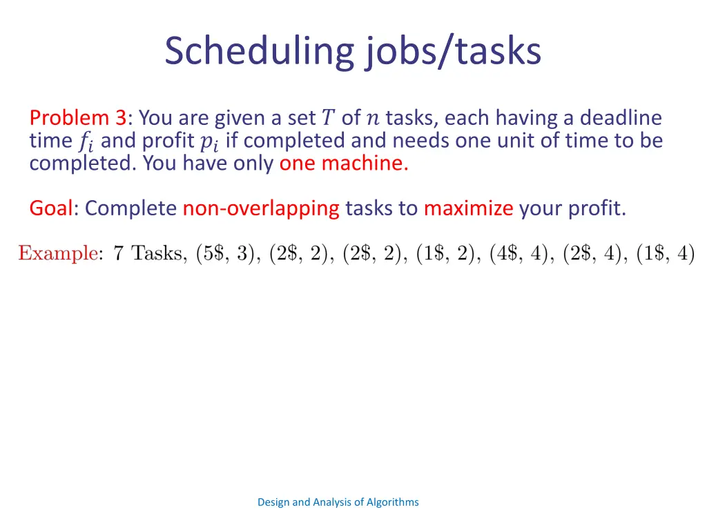 scheduling jobs tasks 8