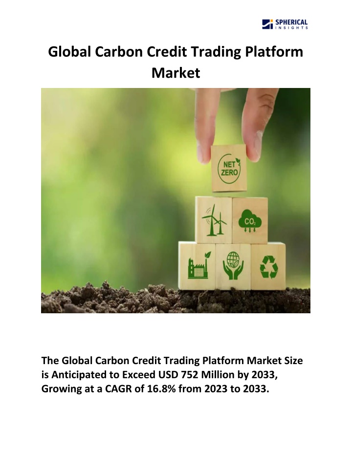 global carbon credit trading platform market