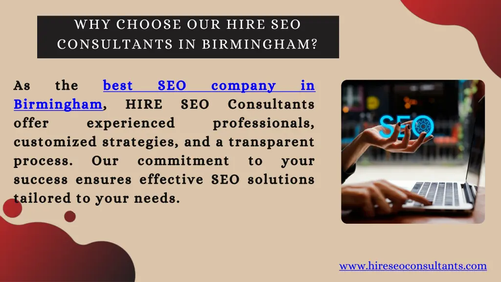 why choose our hire seo consultants in birmingham