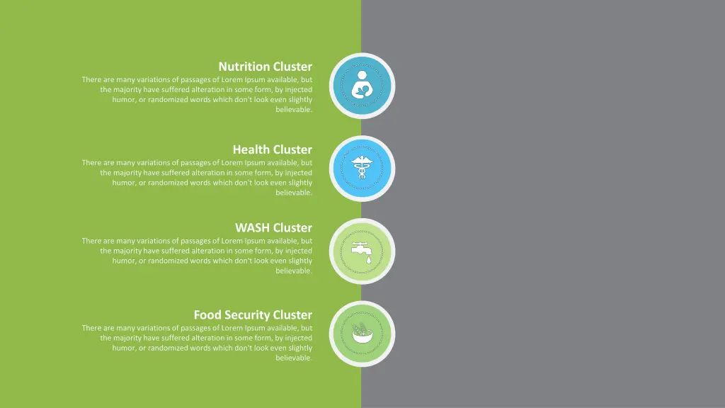 nutrition cluster