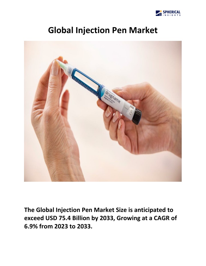 global injection pen market