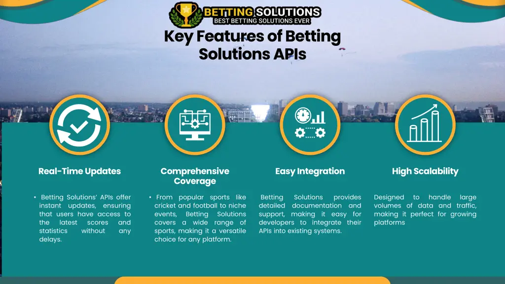 key features of betting solutions apis