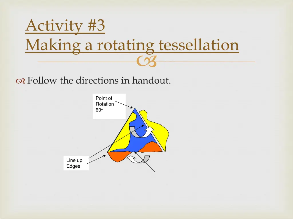 activity 3 making a rotating tessellation